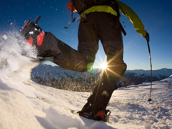 Schneeschuhwandern in Mayrhofen im Zillertal